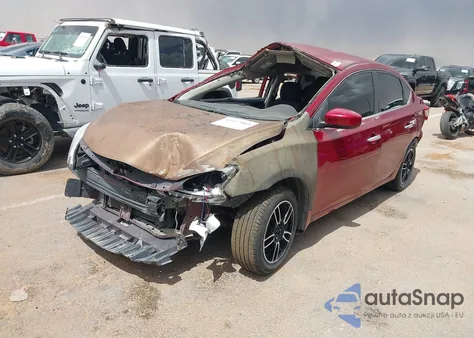 2014 Nissan Sentra S из США, поврежденный, VIN 3N1AB7AP9EY340525